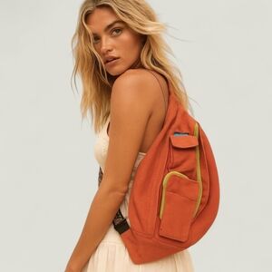 KAVU Rope Sling Travel Bag Woodland Art Print Outdoor‎ Crossbody Backpack